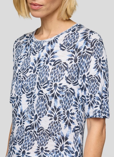 T-shirts korte mouw blauw Rabe