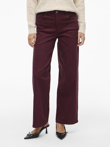 Jeans bordeaux VILA