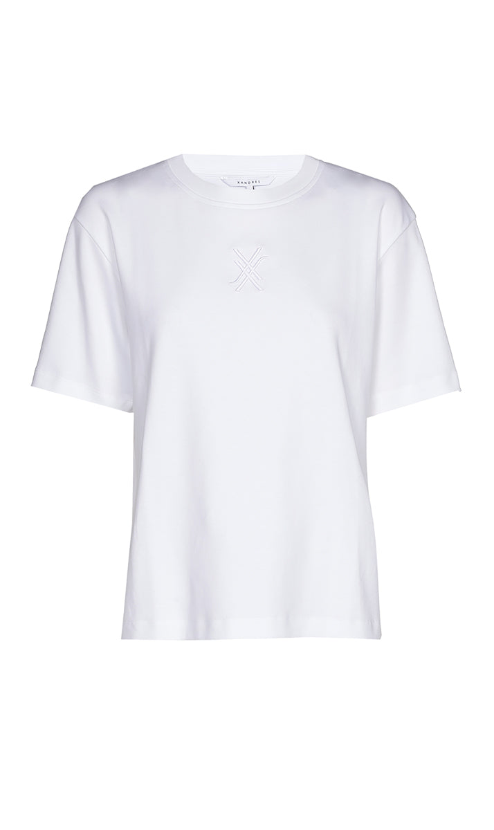 T-shirts korte mouw wit Xandres