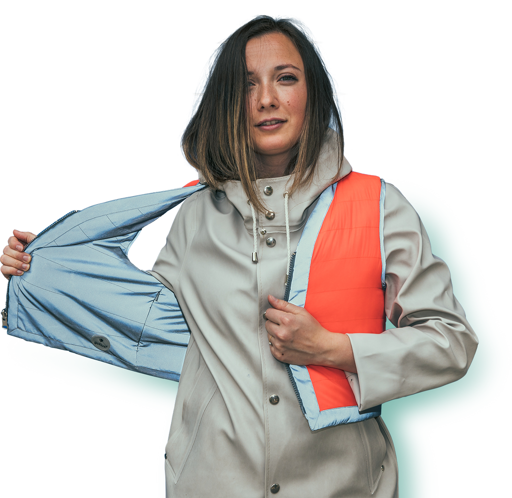 Fluohesjes rood gofluo