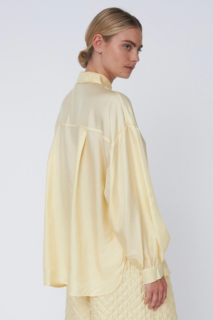Blouses lange mouw geel STELLA NOVA
