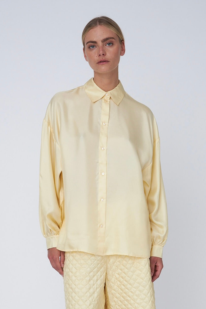 Blouses lange mouw geel STELLA NOVA