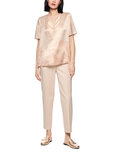 Blouses korte mouw bruin Marc Cain