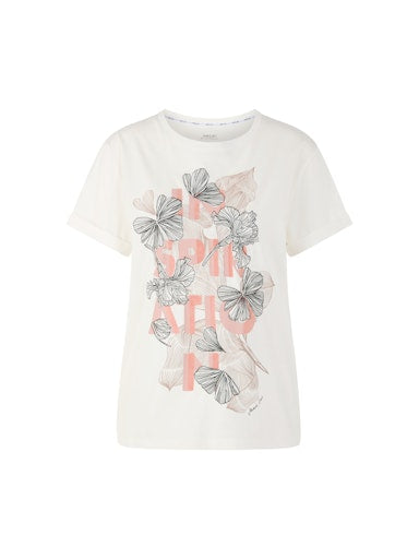 T-shirts korte mouw wit Marc Cain