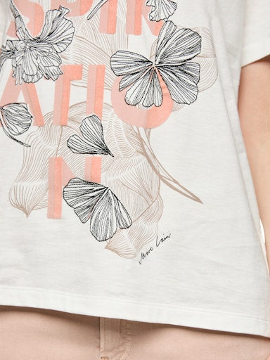 T-shirts korte mouw wit Marc Cain