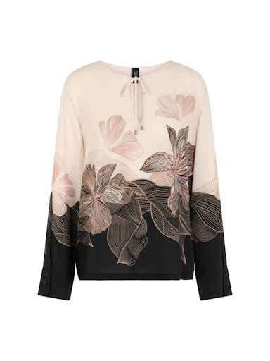 Blouses lange mouw zwart Marc Cain