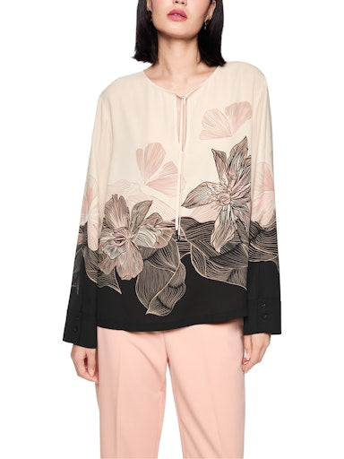 Blouses lange mouw zwart Marc Cain