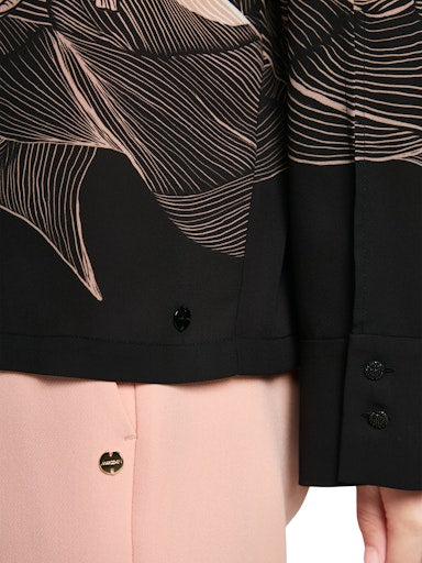 Blouses lange mouw zwart Marc Cain