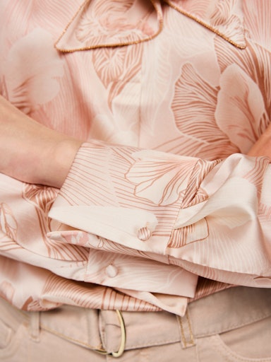 Blouses lange mouw roze Marc Cain