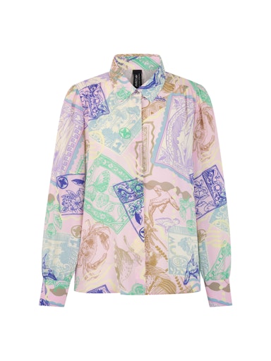Blouses lange mouw roze Marc Cain