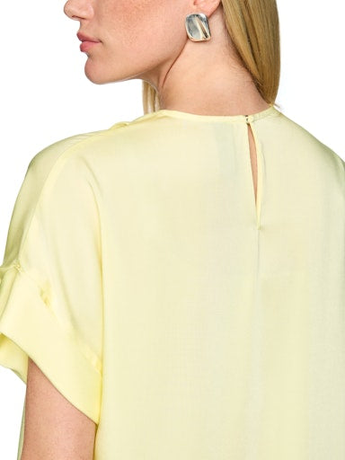 Blouses korte mouw geel Marc Cain