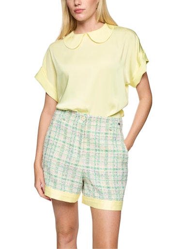 Blouses korte mouw geel Marc Cain