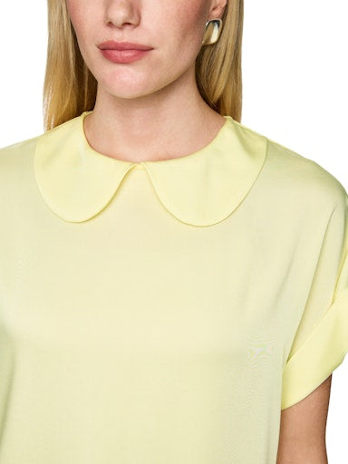 Blouses korte mouw geel Marc Cain