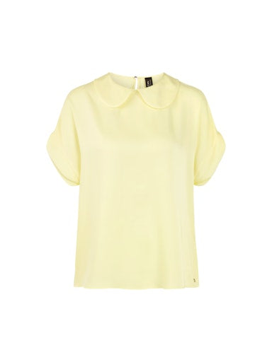 Blouses korte mouw geel Marc Cain