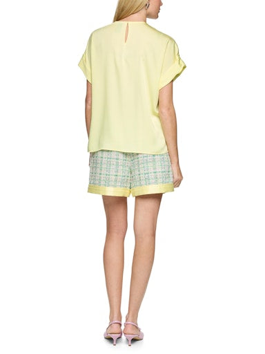 Blouses korte mouw geel Marc Cain