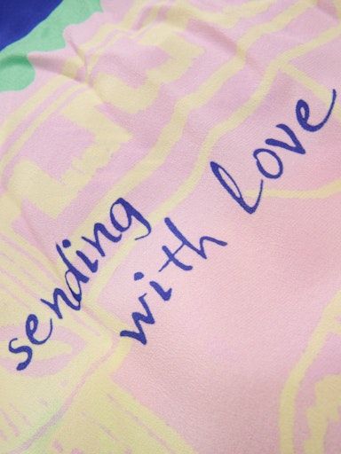 Sjaals roze Marc Cain