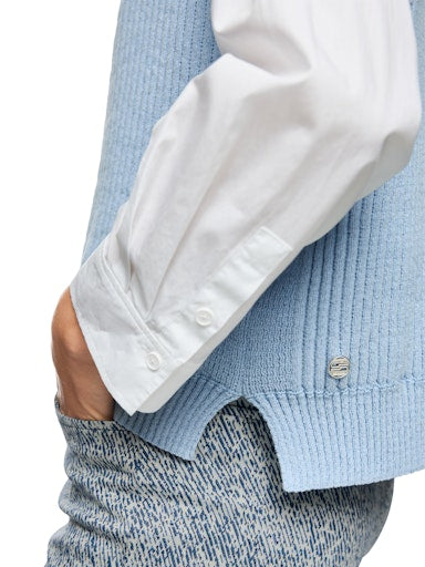 Pulls blauw Marc Cain Sports