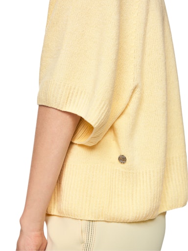 Polo's korte mouw geel Marc Cain Sports