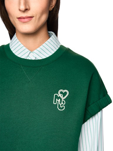 T-shirts korte mouw groen Marc Cain Sports