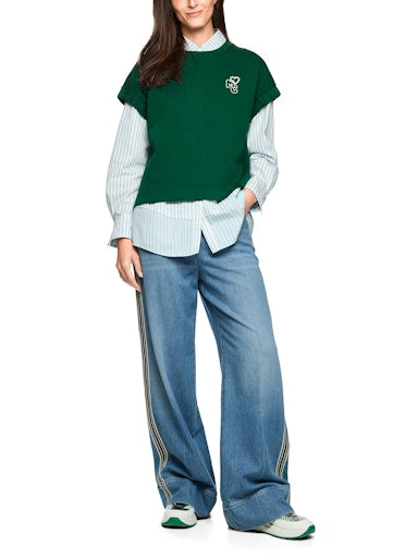 T-shirts korte mouw groen Marc Cain Sports