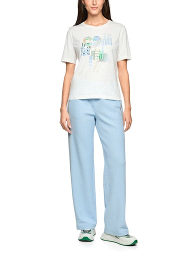 T-shirts korte mouw wit Marc Cain Sports