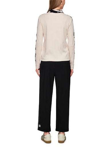 Polo's lange mouw zwart Marc Cain Sports