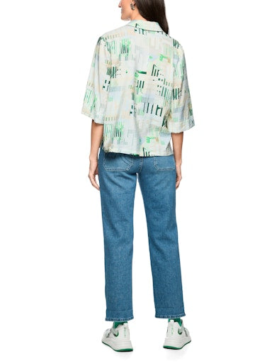 Blouses lange mouw blauw Marc Cain Sports