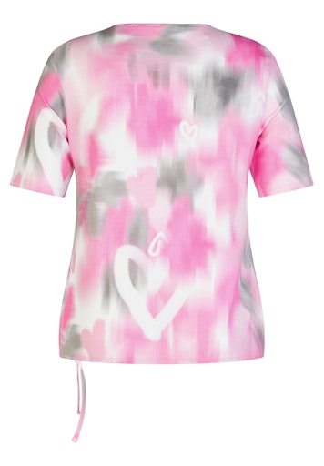 T-shirts korte mouw roze Rabe