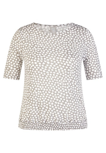 T-shirts korte mouw beige Rabe