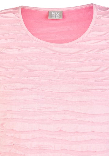 T-shirts korte mouw paars Rabe