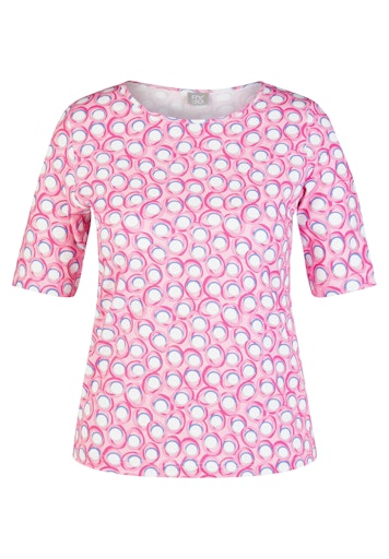 T-shirts korte mouw roze Rabe
