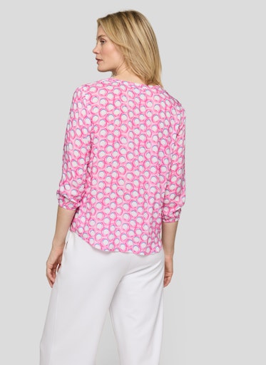 Blouses lange mouw roze Rabe