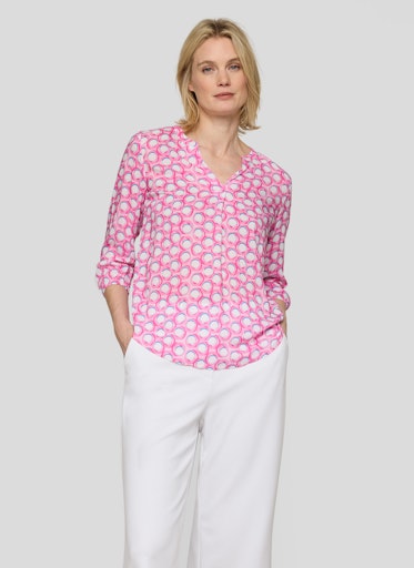Blouses lange mouw roze Rabe