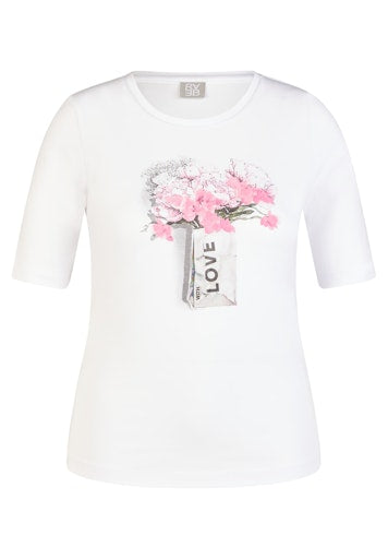 T-shirts korte mouw wit Rabe