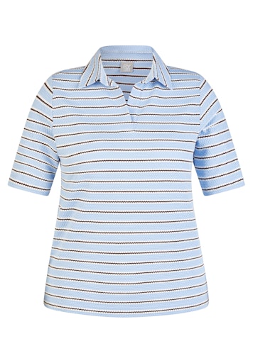 Polo's korte mouw blauw Rabe
