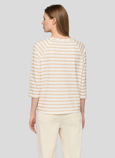 T-shirts lange mouw bruin Rabe
