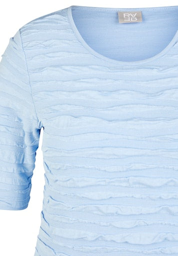 T-shirts korte mouw blauw Rabe