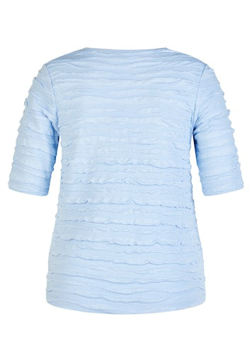 T-shirts korte mouw blauw Rabe