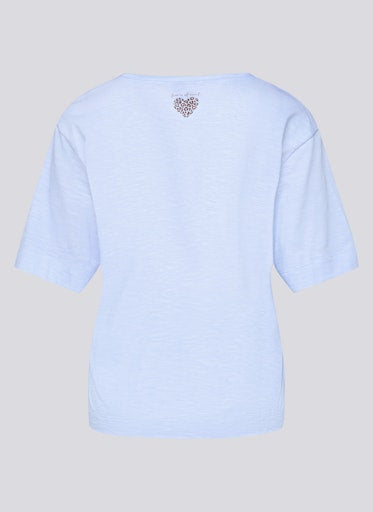 T-shirts korte mouw blauw Rabe