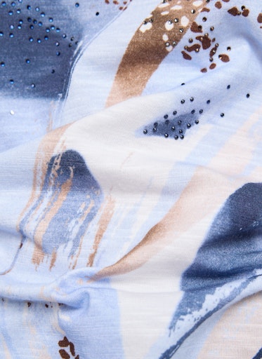 T-shirts korte mouw blauw Rabe