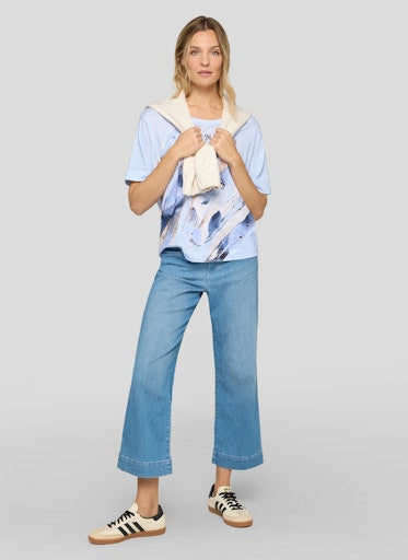 T-shirts korte mouw blauw Rabe