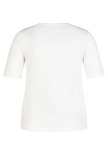 T-shirts korte mouw wit Rabe