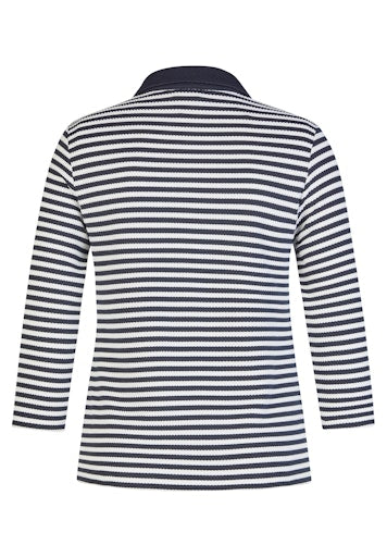 Polo's lange mouw blauw Rabe