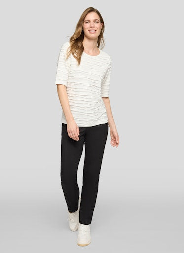 T-shirts korte mouw beige Rabe