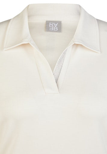 Polo's lange mouw beige Rabe
