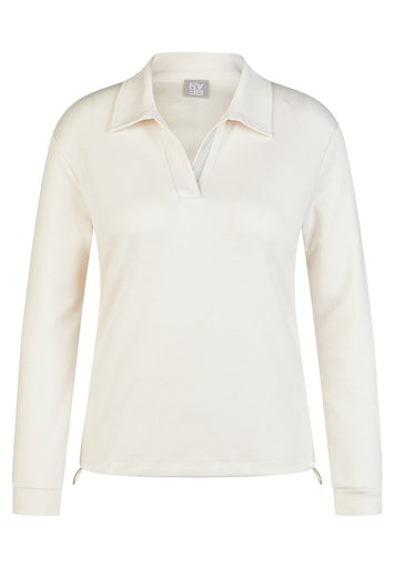 Polo's lange mouw beige Rabe