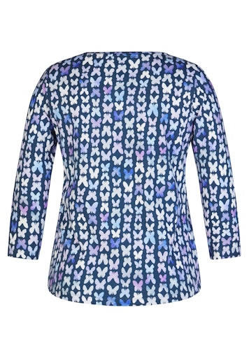 T-shirts lange mouw blauw Rabe