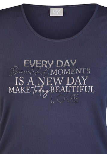 T-shirts korte mouw blauw Rabe