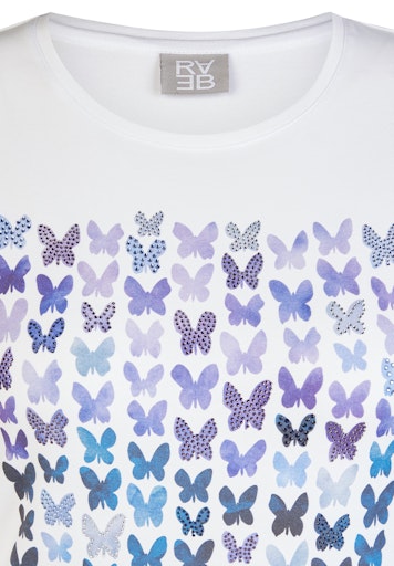 T-shirts korte mouw wit Rabe