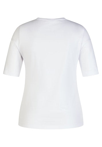 T-shirts korte mouw wit Rabe